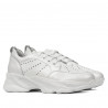Baskets femme 6046 blanc nacré