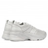 Baskets femme 6046 blanc nacré