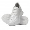Baskets femme 6046 blanc nacré