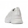 Baskets femme 6046 blanc nacré