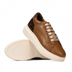 Chaussures casual/sport 6048 marron combiné