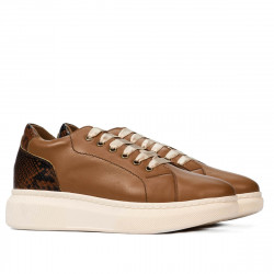 Chaussures casual/sport 6048 marron combiné