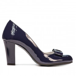 Chaussures élégantes femme 1245 vernis indigo