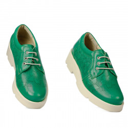 Chaussures décontractées femme 6051 vert