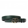 Ceinture femme 31m biz vert