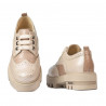 Chaussures décontractées femme 6047 beige combiné
