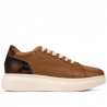 Chaussures casual/sport 6048 marron combiné
