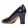 Chaussures élégantes femme 1209 vernis indigo
