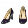 Chaussures élégantes femme 1209 vernis indigo