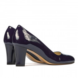 Chaussures élégantes femme 1209 vernis indigo