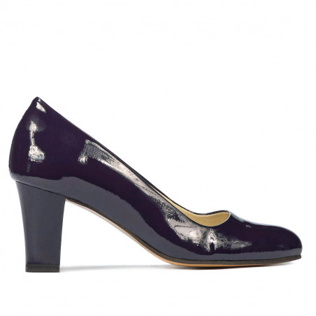 Chaussures élégantes femme 1209 vernis indigo