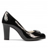 Chaussures élégantes femme 1245 vernis noir