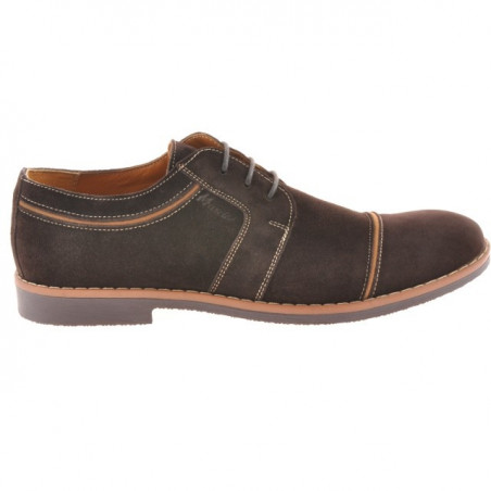 Chaussures décontractées / élégantes pour hommes 749 café velours
