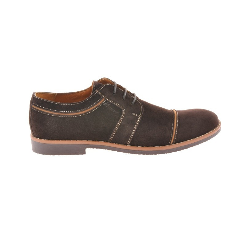 Chaussures décontractées / élégantes pour hommes 749 café velours