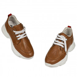 Chaussures de sport femme 6046 marron