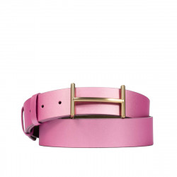 Ceinture femme 33m rose nacré