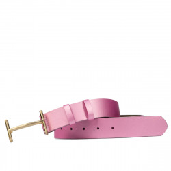 Ceinture femme 33m rose nacré