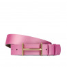 Ceinture femme 33m rose nacré
