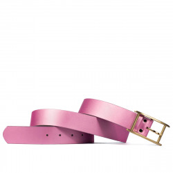 Ceinture femme 25m rose nacré