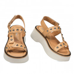 Sandales femme 5083 camel