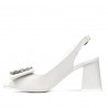 Sandales femme 1292 ivoire blanc