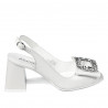 Sandales femme 1292 ivoire blanc