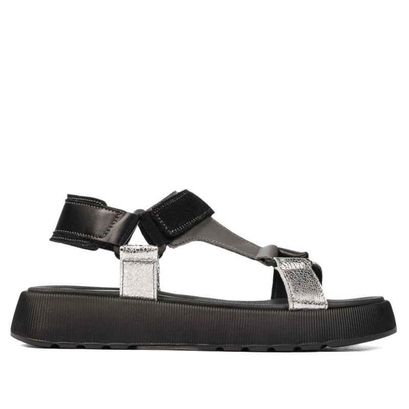 Sandales femme 5082 noir combiné