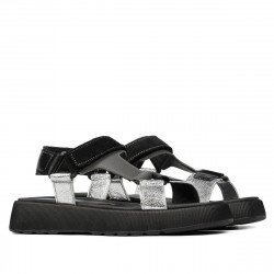 Sandales femme 5082 noir combiné