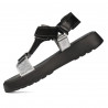 Sandales femme 5082 noir combiné