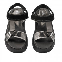 Sandales femme 5082 noir combiné
