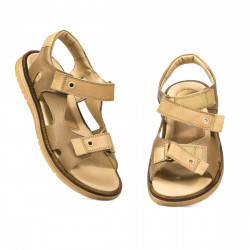 Sandales enfants 318 camel combiné