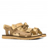 Sandales enfants 318 camel combiné