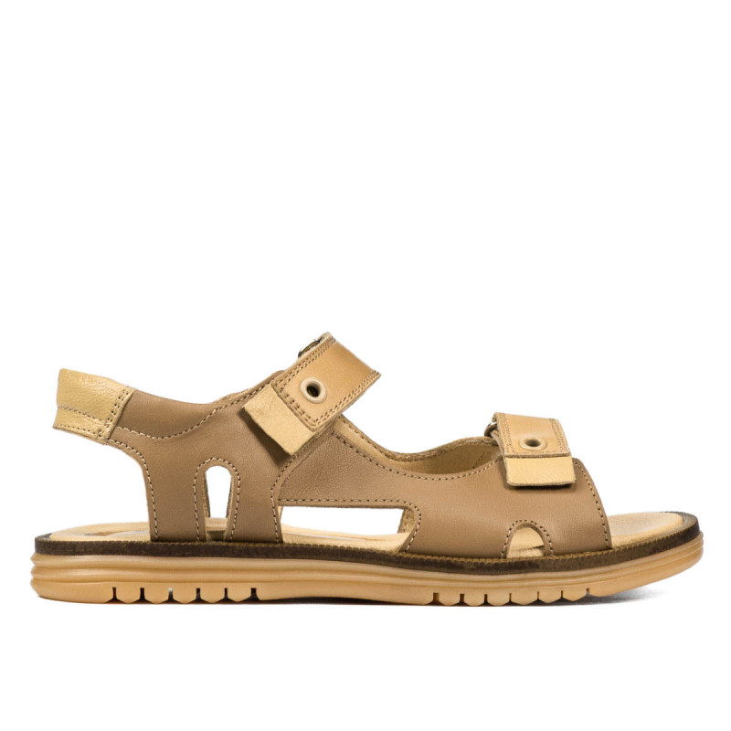 Sandales enfants 318 camel combiné