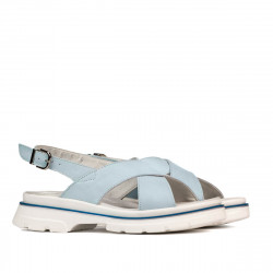 Sandales femme 5085 bleu