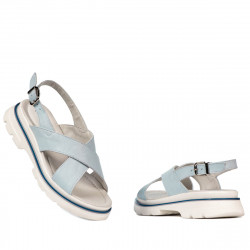 Sandales femme 5085 bleu