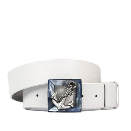 Ceinture unisexe 06ld biz blanc