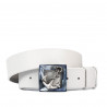Ceinture unisexe 06ld biz blanc
