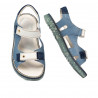Sandales enfants 318 bleu combiné