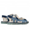 Sandales enfants 318 bleu combiné
