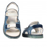 Sandales enfants 318 bleu combiné