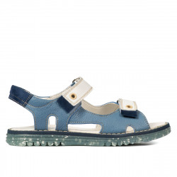 Sandales enfants 318 bleu combiné