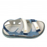 Sandales enfants 318 bleu combiné