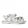 Sandales petits enfants 73c blanc combiné