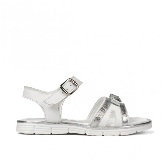 Sandales petits enfants 73c blanc combiné