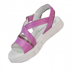 Sandales enfants 540 violet combiné