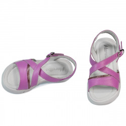 Sandales enfants 540 violet combiné