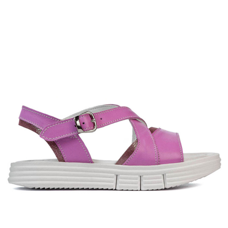 Sandales enfants 540 violet combiné