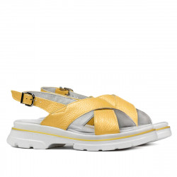 Sandales femme 5085 jaune