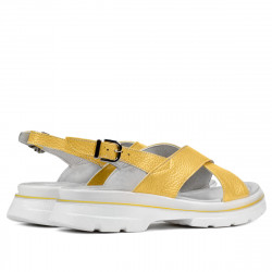 Sandales femme 5085 jaune