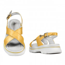 Sandales femme 5085 jaune